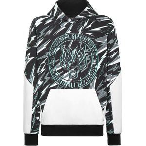 Plein Sport - Hooded Sweatshirt Tiger - Veelkleurig - Katoenfleece
