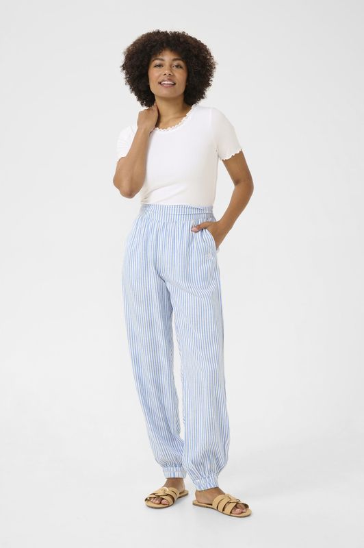 Broek - Loose Fit - Blauw - Enkel Lengte