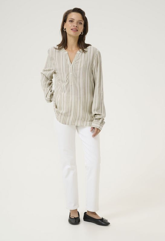 KAFFE - Milia - Damesblouse - Lange Mouwen