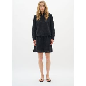 InWear - Dagma - Broek - Zwart - Katoen - Loosefit - Mid Waist