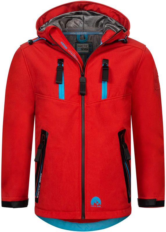 Arctic Seven Heren Softshell Jas AS-306 – Outdoor Functiejas, Waterafstotend, Winddicht