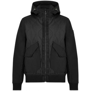 Belstaff Limiter Black Hooded Jacket