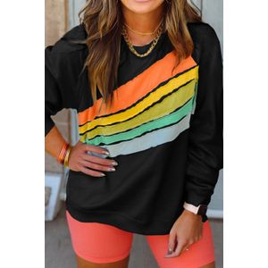 Plus Size Ronde Hals Lange Mouw Trui