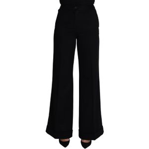 Dolce & Gabbana wijde broek met wijde pijpen, kasjmier, voor dames