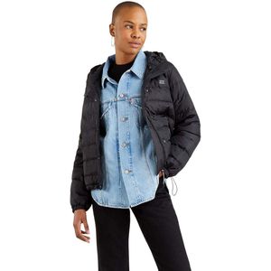 Levis Dames/Dames Edie Packable Gewatteerde Jas (Zwart)
