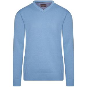 Cappuccino Italia Sweaters Pullover Sky Blauw - Maat M