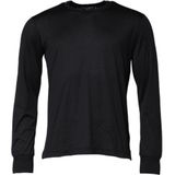 Dolce & Gabbana - Crew Neck Sweater - Donkerblauw - 60% Zijde 40% Katoen