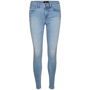 VERO MODA Slim Fit Jeans VMLUX Light Blue Denim - Maat 28/32