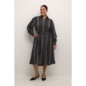 Jurk Loose fit black multi