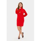 Saint Tropez - Marcy SZ LS Dress - Korte Dagjurk - Rood