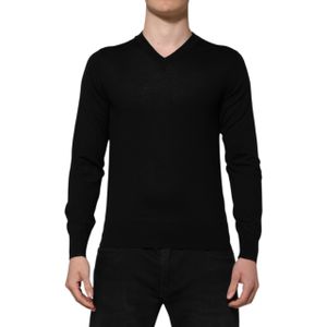 V-hals Wol Lange Mouwen Trui