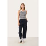 Part Two, Dames, Broeken, Blauw, Maat: 2XS