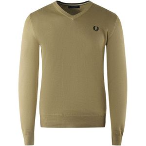 Fred Perry - V-Neck Jumper - Beige