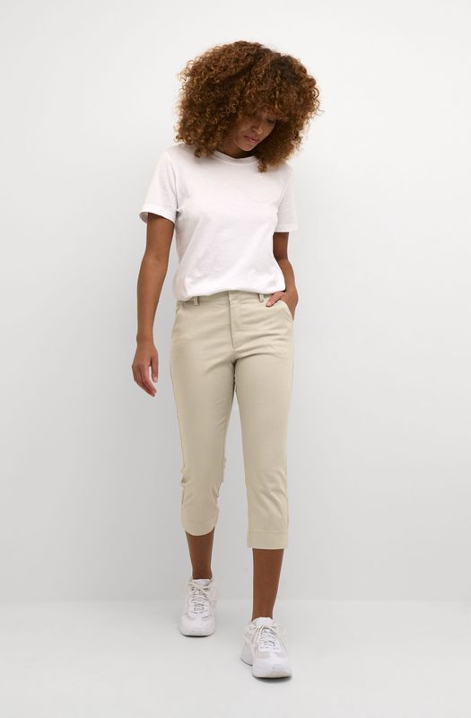 Pants Suiting Regular fit Feather Gray beige