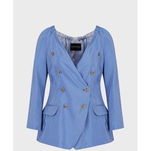 Blazer van Emporio Armani voor dames in blauw
