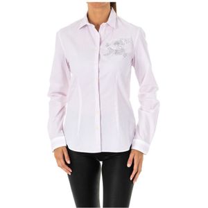 Shirt met lange mouwen en reverskraag LWC603 dames