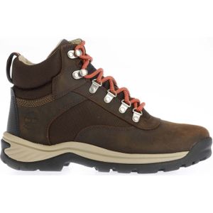 Dames Timberland White Ledge Mid Waterdichte Wandelschoenen in Chocolade