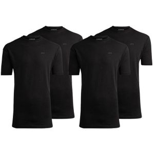 McGregor - T-shirt 4-pack - Zwart