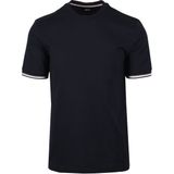 Hugo Boss - Thompson - T-shirt - Blauw - 100% Katoen
