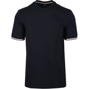 Hugo Boss - Thompson - T-shirt - Blauw - 100% Katoen