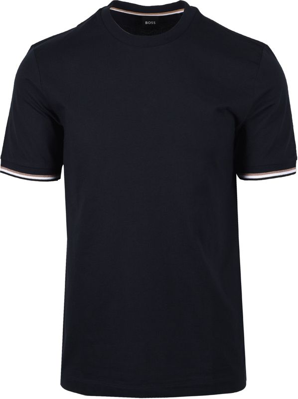 Hugo Boss - Thompson - T-shirt - Blauw - 100% Katoen