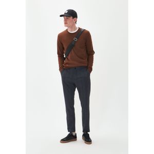 Casual broek Regular fit navy blue