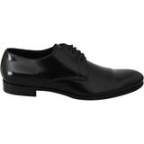 Dolce & Gabbana - Derby Napoli - Schoenen - Zwart - Leer
