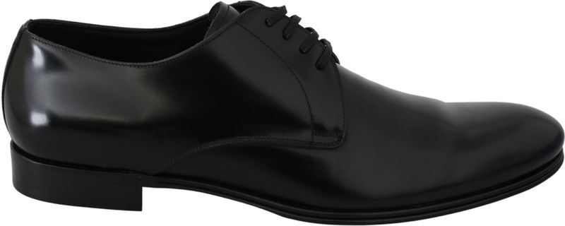 Dolce & Gabbana - Derby Napoli - Schoenen - Zwart - Leer
