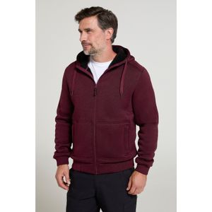 Mountain Warehouse Heren Nevis II Bont capuchon (Bourgondië)