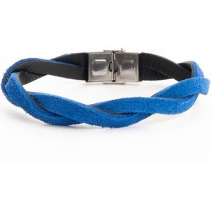 Purapiel armband trenpulle3 in blauw