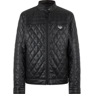 Eco Leather Padded Jacket