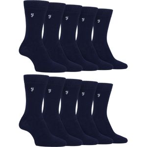 Heren 10 Paar Multi-Pack Felle Bamboosokken