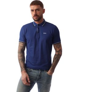 Herenpoloshirt Boss Paddy Pro in Turquoise