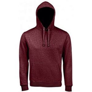 SOLS Unisex Volwassenen Spencer Hooded Sweatshirt (Heide Ossenbloed) - Maat S