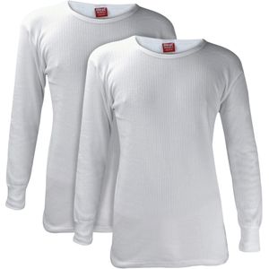 2-Pack Heren Lange Mouwen Thermische Top voor de Winter