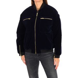 ESTHER fluwelen mantel met ritssluiting 17F2OU13 vrouw