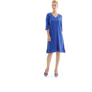 Conquista Fashion - A Line V Neck Dress - Jerseyjurk