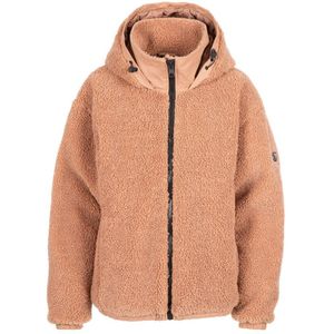 Trespass Dames/dames Burly Sherpa Jas (Donker Blush) - Maat S/M