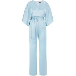 Hugo - Kalaisa-1 - Jurk - Lichtblauw - Dames