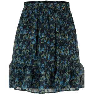 Boss Dames/Dames C_Vistula minirok met all-over print (Veelkleurig)