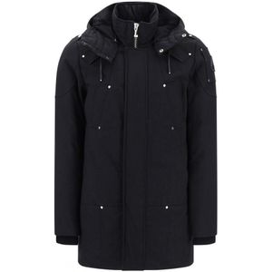 Moose Knuckles Saint-Ulric Parka 2 Black Down Jacket - Maat XL