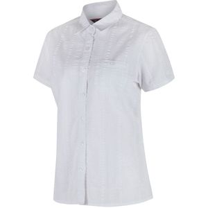 Regatta Dames/dames Jerbra II Korte Mouwen Shirt (Wit) - Maat 44
