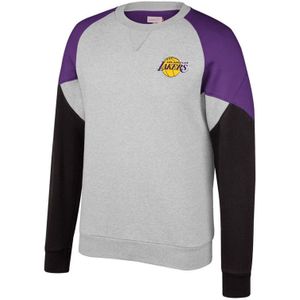 Mitchell & Ness - La Lakers Trading Block - Heren Trui - Grijs