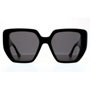 Gucci GG0956S 003 Dames Zonnebril Zwart Grijs | Sunglasses