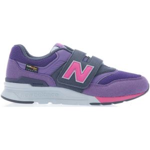 Girl's New Balance 997 Hook and Loop Trainers in Purple
