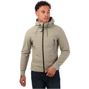 Men's C.P. Company Shell-R Goggle Jacket In Grey - Maat L