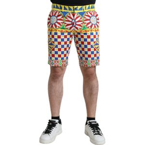 Dolce & Gabbana - Bermuda's - Veelkleurig - Katoen