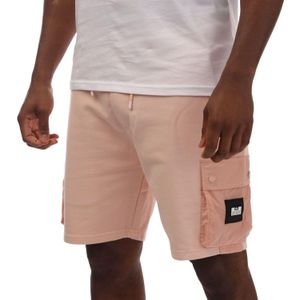 Weekend Offender Heren Pink Sands Overlay Shorts (Roze)