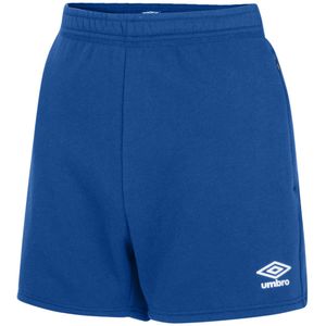 Umbro Dames/Dames Club Vrijetijdsshort (Koningsblauw/Wit)