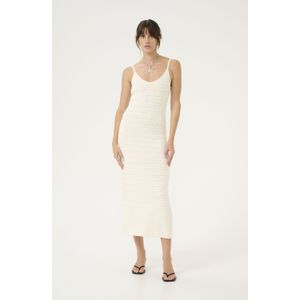 Jurk Fitted Spring Gardenia white